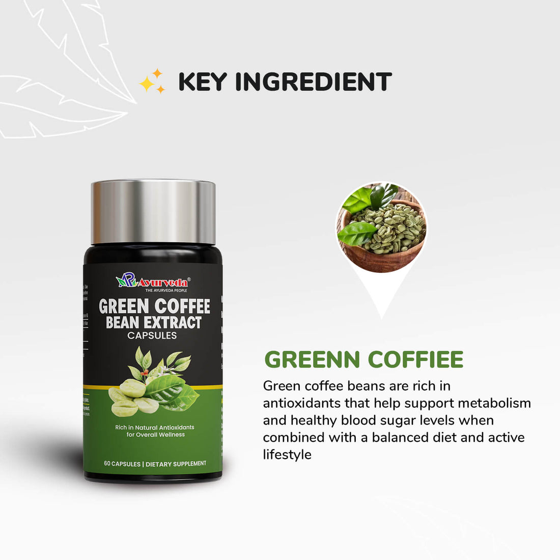 Green Coffee Capsule- Ayurvedic Weight Loss Capsule