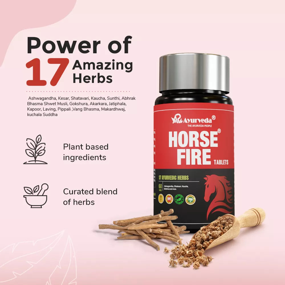Horse Fire Tablets- Promotes Natural Energy and Daily Wellness