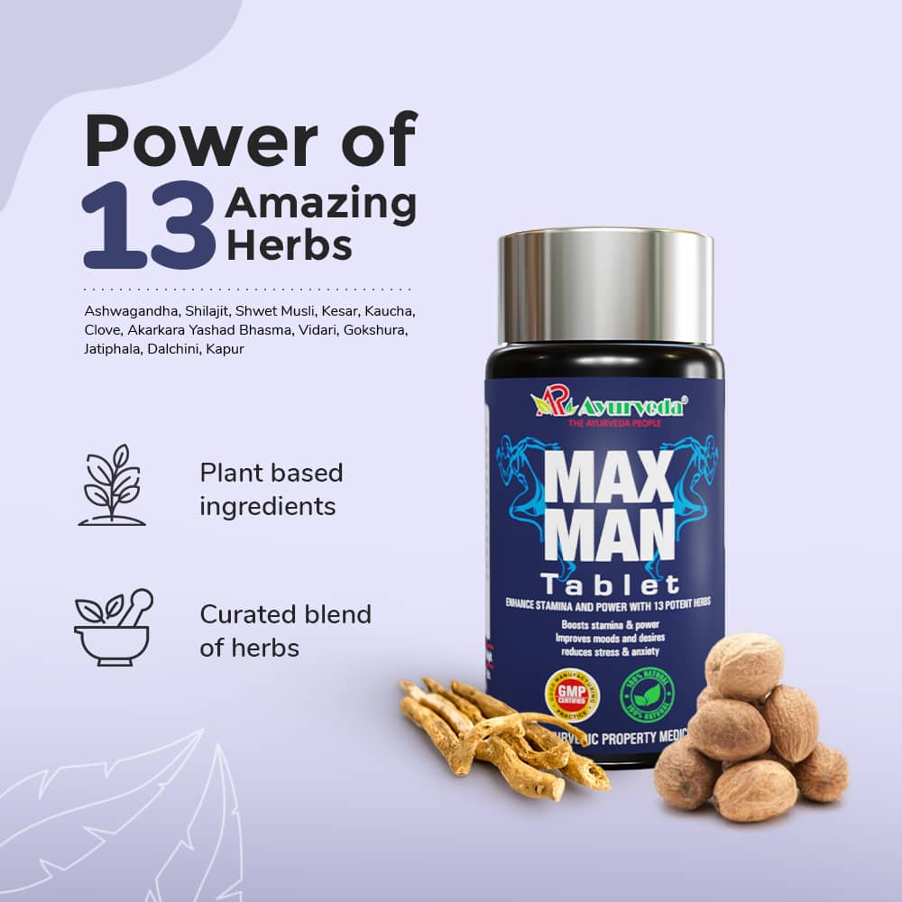 Max Man Tablet - Ayurvedic Medicine for Stamina & Power
