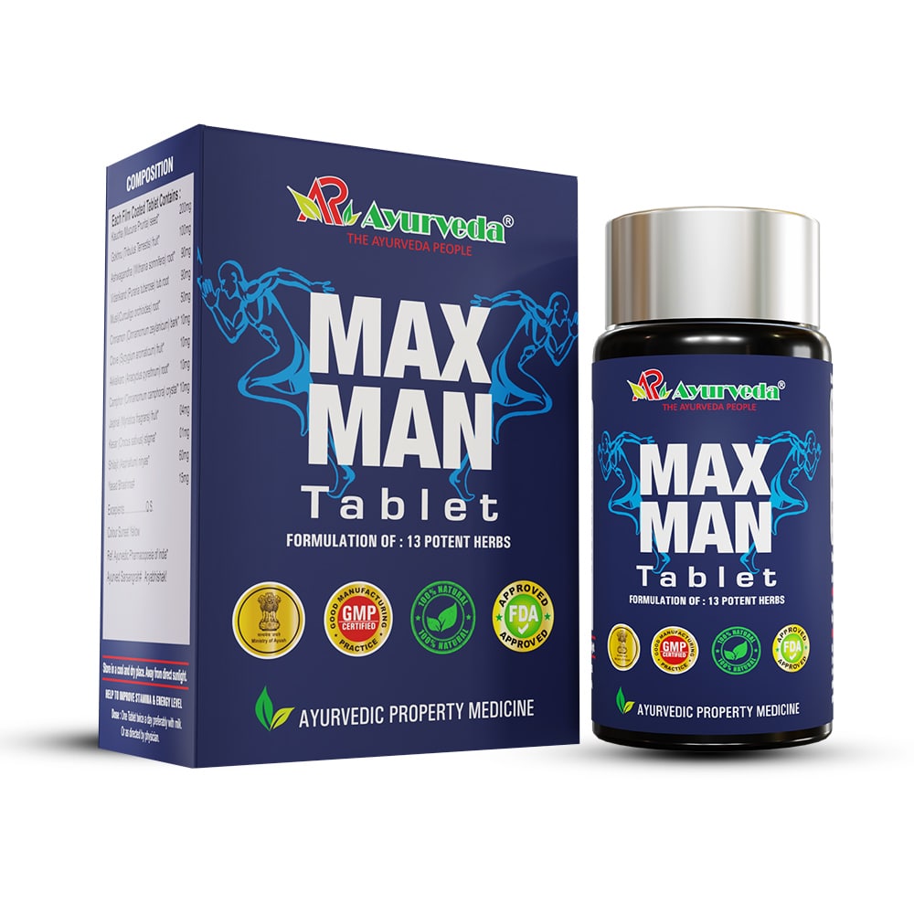 Max Man Tablet - Ayurvedic Medicine for Stamina & Power