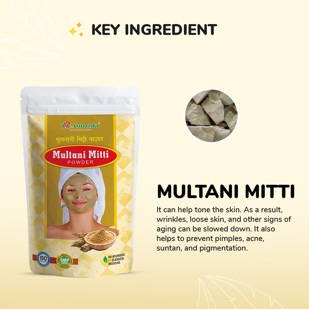 Multani Mitti Powder For Glowing Skin
