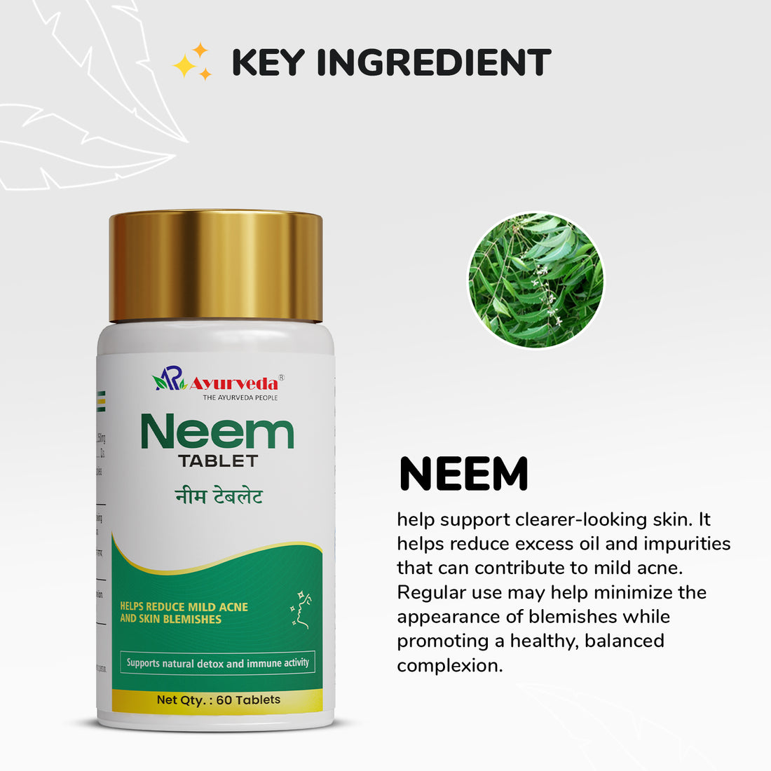 Neem Tablet- 60 Tablets