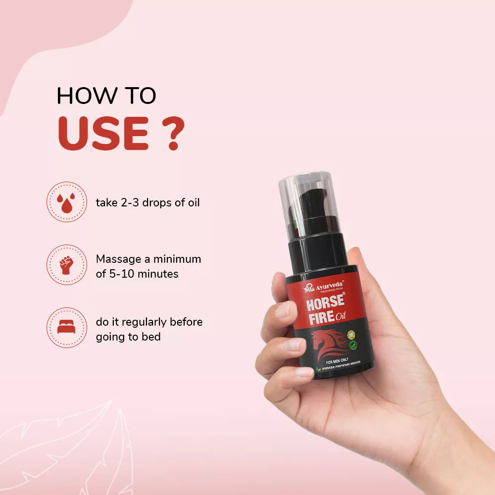 Horse Fire Oil- Helps to Improve Male Wellness