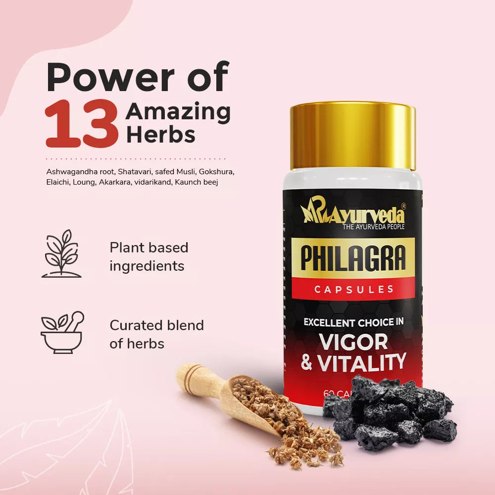 Philagra - Ayurvedic Capsule To Boost Energy & Power