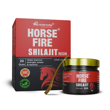 Horse Fire Shilajit Resin- Himalayan Origin Pure 20g