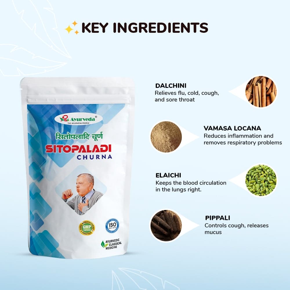 Sitopaladi Ayurvedic Churna of Cold And Cough